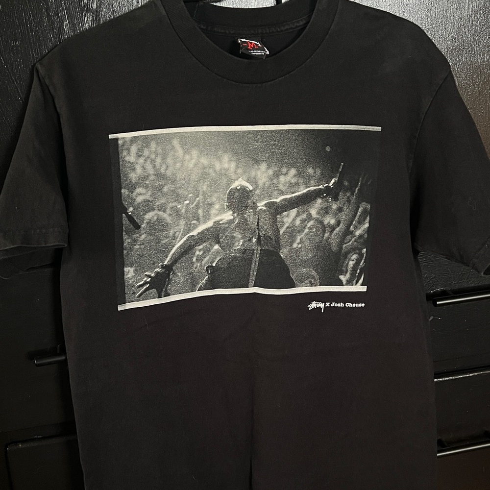 Stussy x Josh Cheuse T-shirt Size Medium